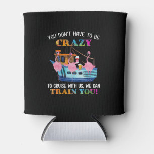 Enfriador De Latas No Tienes Que Estar Loco De Cruzar El Flamingo De 