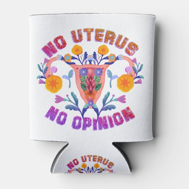 Enfriador De Latas no uterus ni opinión (Anverso)