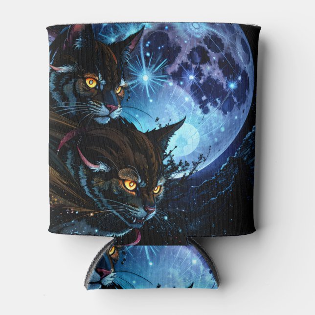 Enfriador De Latas Noche de gato (Anverso)