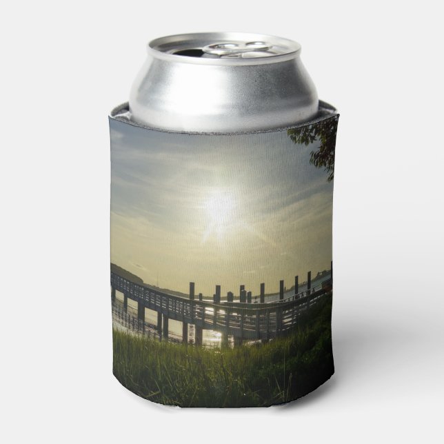 Enfriador De Latas Noche Pacífica En Cooper River (Lata Anverso)