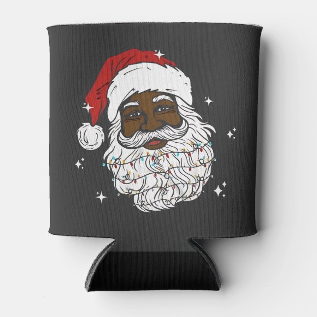 Enfriador De Latas Noches de Historia Negra de Santa Navidades (Anverso)