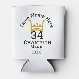 Enfriador De Latas nombre de equipo agregar nombre de jugador fecha d