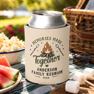 Enfriador De Latas Nombre de Familia Personalizado S'mores Reunión Fa