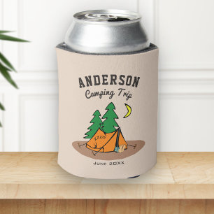 Enfriador De Latas Nombre de familia personalizado Vacaciones de vera