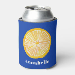 Enfriador De Latas Nombre de la rebanada de limón