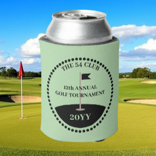 Enfriador De Latas Nombre del club de torneo de golf Verde menta