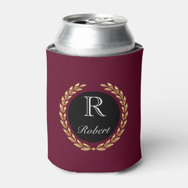 Enfriador De Latas Nombre personalizado (Lata Anverso)