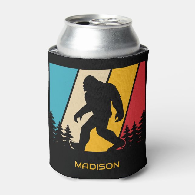 Enfriador De Latas Nombre personalizado Bigfoot (Lata Anverso)