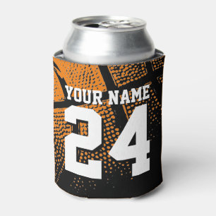 Enfriador De Latas Nombre personalizado camiseta de baloncesto número