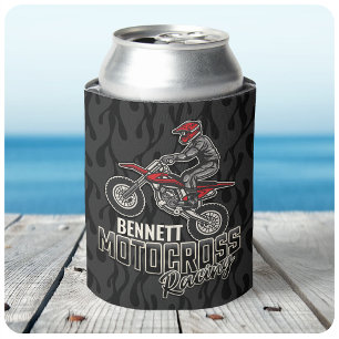 Enfriador De Latas NOMBRE personalizado Carreras Motocross de ciclism