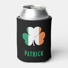 Enfriador De Latas Nombre personalizado Celtic Ireland Shamrock Irish