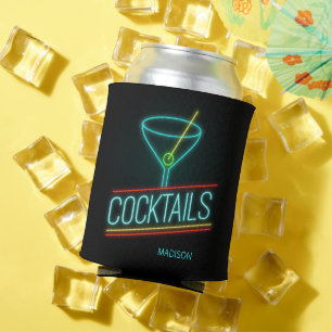 Enfriador De Latas Nombre personalizado COCTAILS