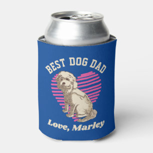 Enfriador De Latas Nombre personalizado de Cockapoo mejor perro papá