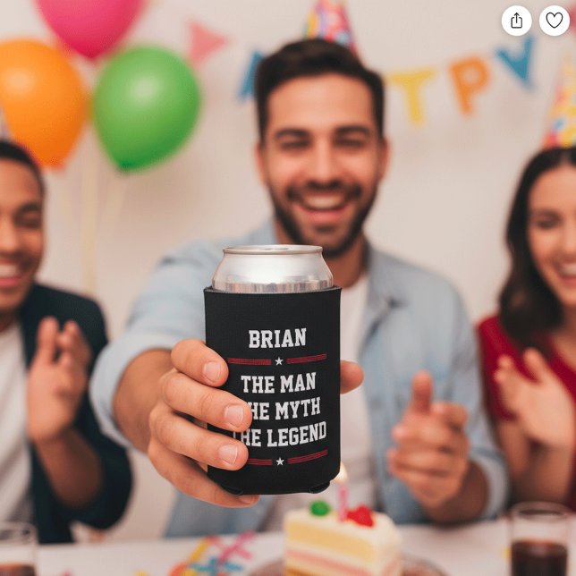 Enfriador De Latas Nombre Personalizado Divertido Guay El Hombre El M (Subido por el creador)