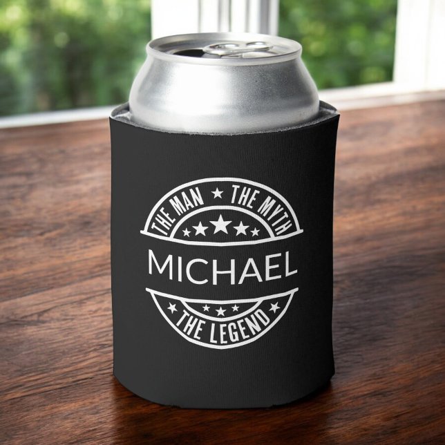 Enfriador De Latas Nombre Personalizado El Hombre El Mito La Leyenda (Subido por el creador)