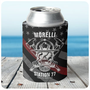 Enfriador De Latas NOMBRE personalizado Estación del Departamento de 