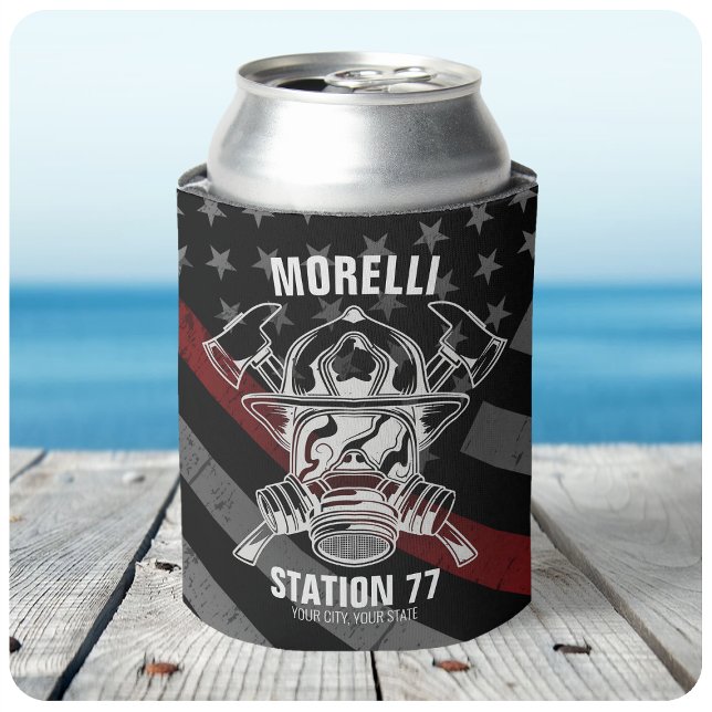 Enfriador De Latas NOMBRE personalizado Estación del Departamento de  (Subido por el creador)