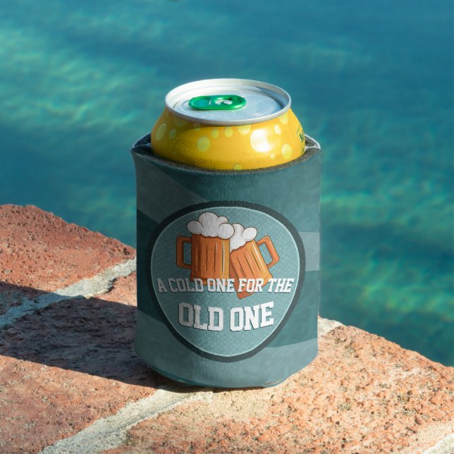 Enfriador De Latas Nombre personalizado Frío de una cerveza (Piscina in situ)