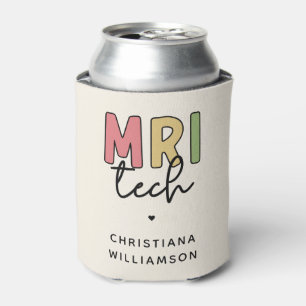 Enfriador De Latas Nombre personalizado MRI Tech Regalos Tecnológic