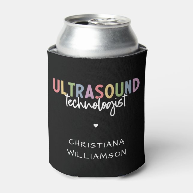 Enfriador De Latas Nombre personalizado Regalos de Tecnólogos de Ultr (Lata Anverso)