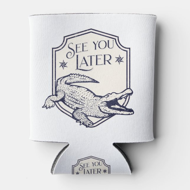 Enfriador De Latas Nos vemos luego en el caimán (Anverso)