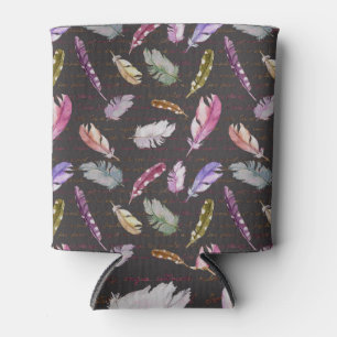 Enfriador De Latas Nota de las plumas: Patrón de aves acuáticas.