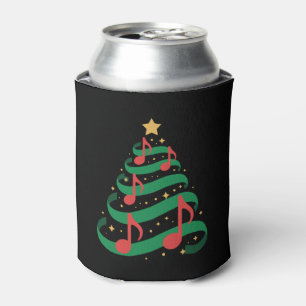 Enfriador De Latas Notas musicales de árbol de Navidad Estrella Melod