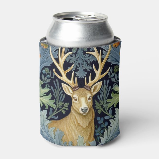 Enfriador De Latas Noveau de arte de venado (Lata Anverso)