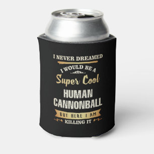 Enfriador De Latas Novedad divertida de canonball humano