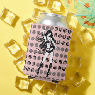 Enfriador De Latas novia bailarina rosa