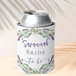 Enfriador De Latas Novia lavanda eucalipto vegetación nombre