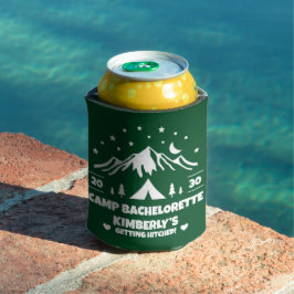 Enfriador De Latas Novia Verde Camp Bachelorette
