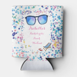Enfriador De Latas Novias Bachelorette Weekend Beach Fiesta