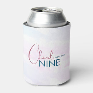 Enfriador De Latas Nube Nueve Despedida de Soltera Moderna