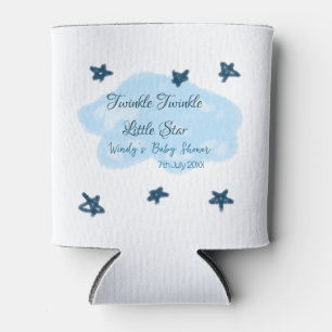 Enfriador De Latas Nubes azules parpadean Twinkle Little Star baby sh