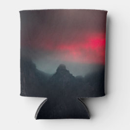 Enfriador De Latas Nubes, niebla y montañas ardiendo