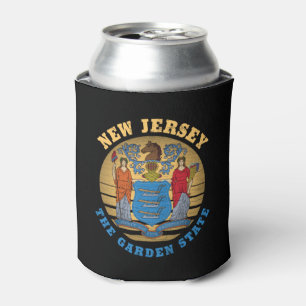ENFRIADOR DE LATAS NUEVA BANDERA ESTATAL JERSEY GARDEN