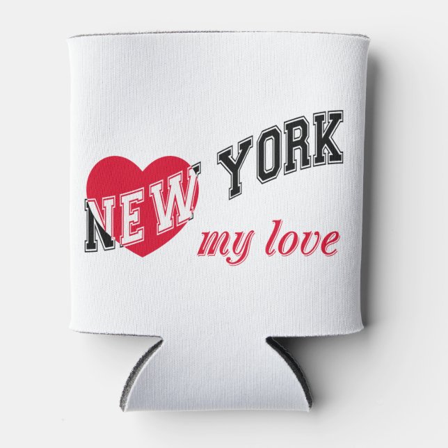 Enfriador De Latas Nueva York mi amor (Anverso)