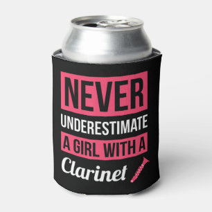 Enfriador De Latas Nunca Subestimes A Un Chica Con Un Gif Francés En