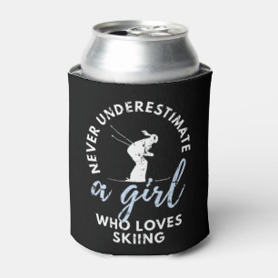 Enfriador De Latas Nunca Subestimes A Un Chica Que Ama Al Chica De Es