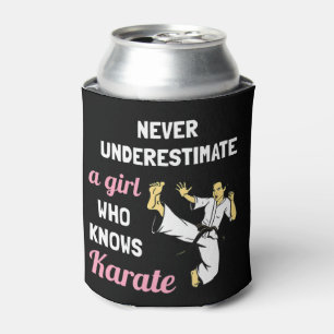 Enfriador De Latas Nunca Subestimes A Un Chica Que Conozca A Karate C