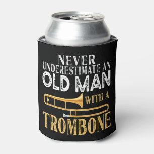Enfriador De Latas Nunca Subestimes A Un Viejo Con Un Gif Trombónico