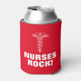 Enfriador De Latas NURSES ROCK refrigerador de bebidas para enfermera