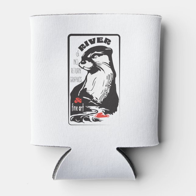 Enfriador De Latas nutria (Anverso)