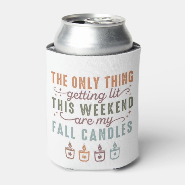 Enfriador De Latas Obteniendo mis Velas de Caída (Lata Anverso)
