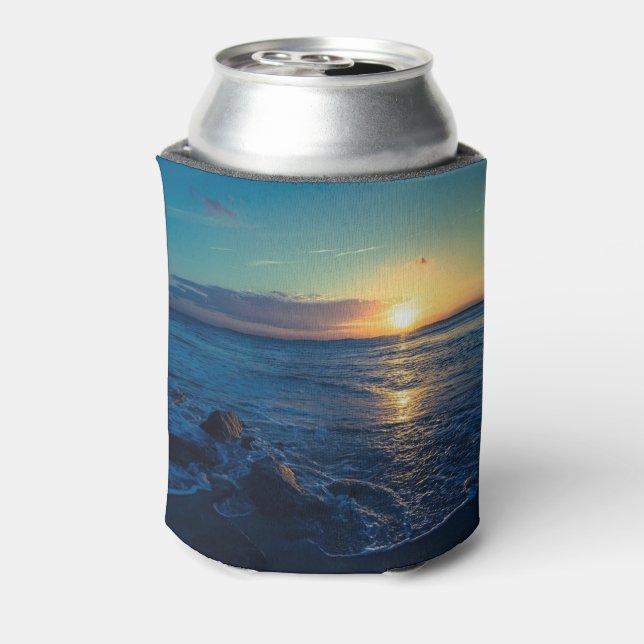 Enfriador De Latas Ocean Horizon Sunset (Reverso de la lata)