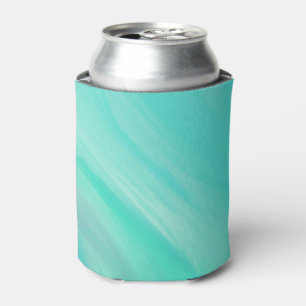 Enfriador De Latas Océano Brillante Ondulado Fluido Mármol