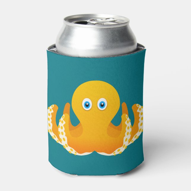 Enfriador De Latas Octopus (Lata Anverso)