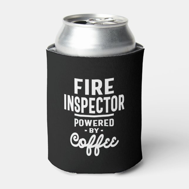 Enfriador De Latas Oferta de cargo de inspector de incendios (Lata Anverso)