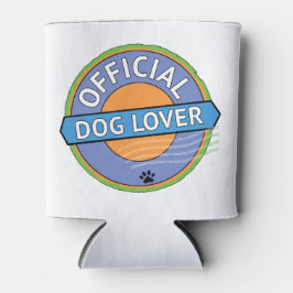 Enfriador De Latas Official Dog Lover   